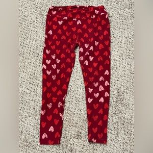 LuLaRoe Tall & Curvy Red & Pink Hearts